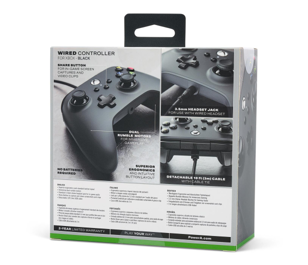 PowerA XS/PC Pad przewodowy - czarny - 1081421 - zdjęcie 11